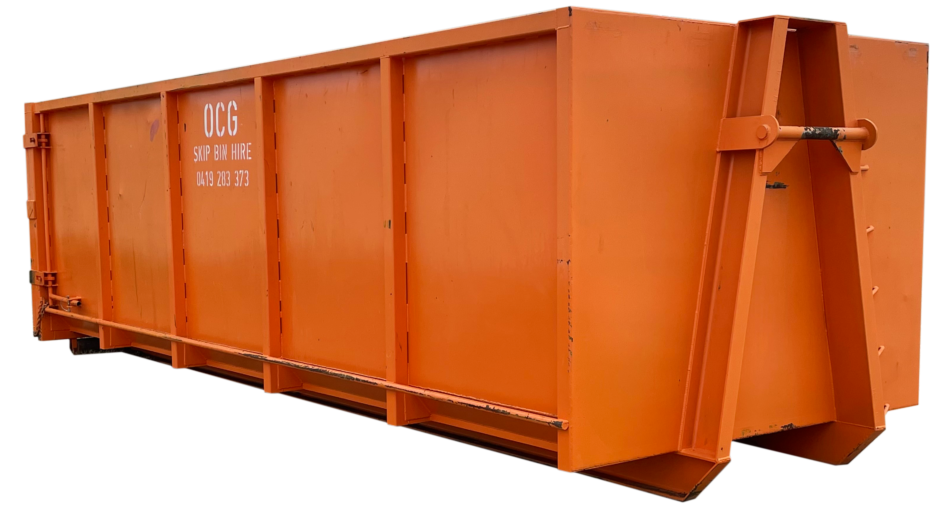 20m³ hook bin for demolition waste